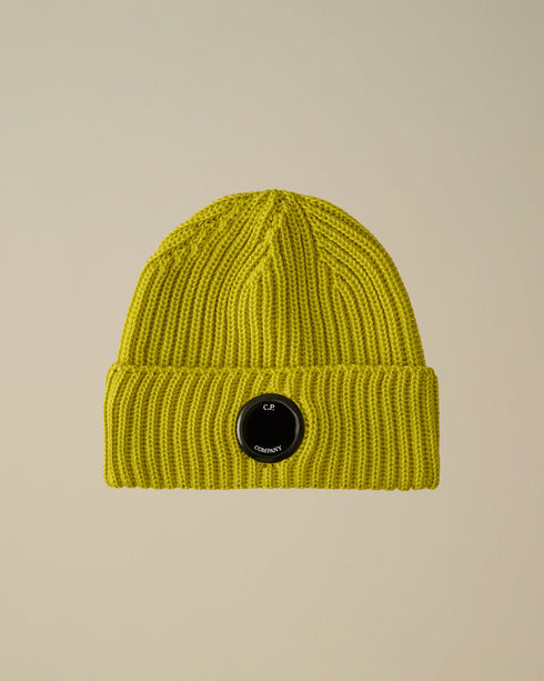 EXTRAFINE MERINO WOOL LENS BEANIE